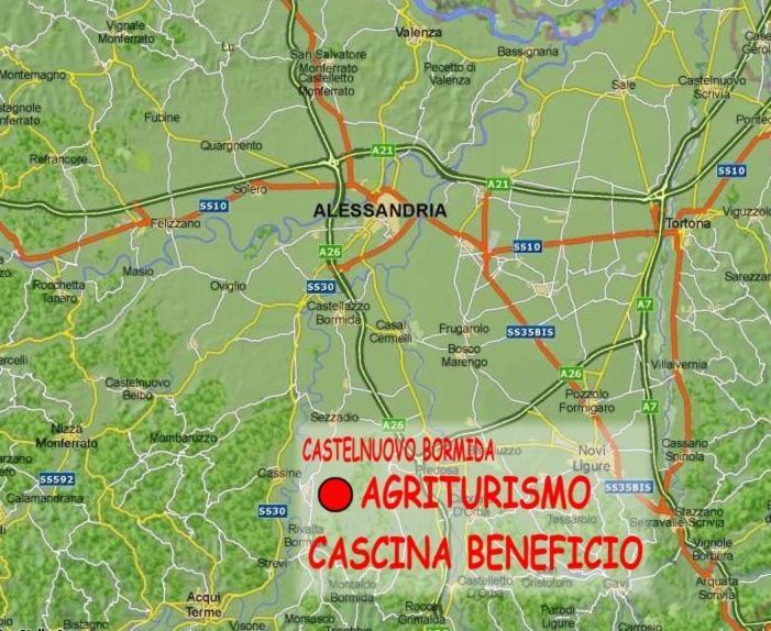Cascina Beneficio Villa Castelnuovo Bormida Bagian luar foto